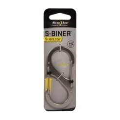 S-Biner SlideLock #4 (Stainless Steel) 5 S-Biner SlideLock #4 (Stainless Steel) -Outdoor Camping Supplies Store go 000912 z