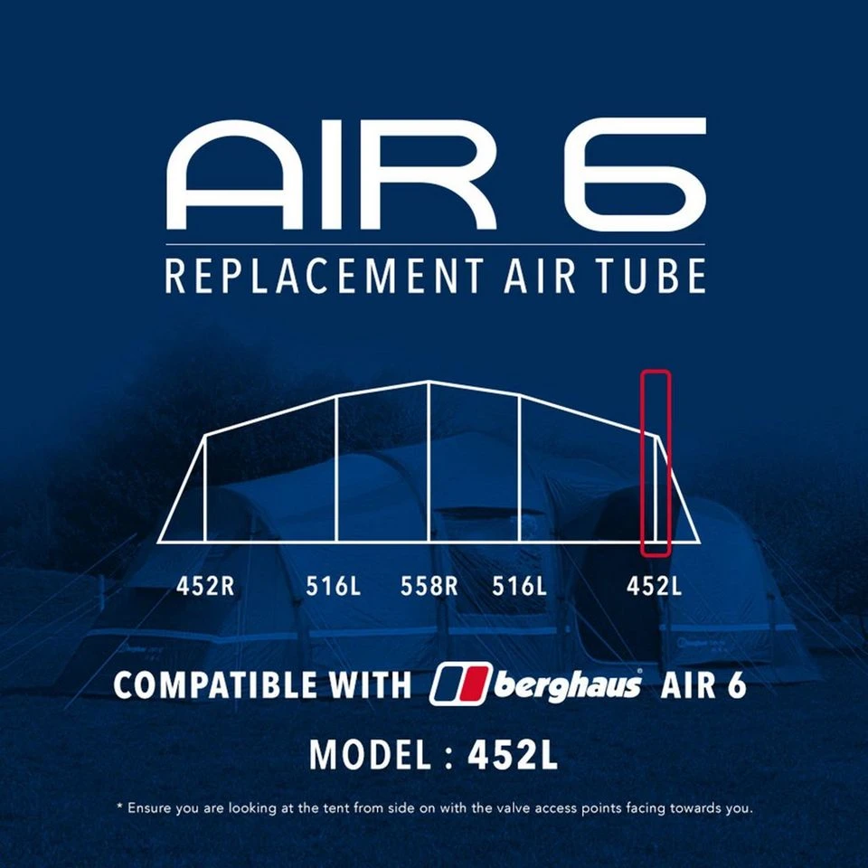 Air 6 Replacement Air Tube (End - 425L) 3 Air 6 Replacement Air Tube (End - 425L) - Image 3