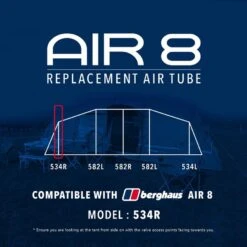 Air 8 Replacement Air Tube (Front 534R) -Outdoor Camping Supplies Store go 190081 z