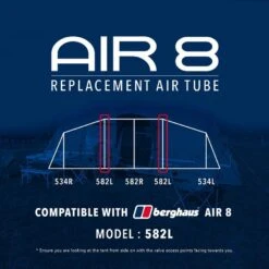 Air 8 Replacement Air Tube (582L) -Outdoor Camping Supplies Store go 190083 z