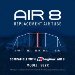 Air 8 Replacement Air Tube (582R) -Outdoor Camping Supplies Store go 190085 z