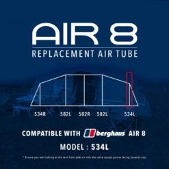 Air 8 Replacement Air Tube (534L) -Outdoor Camping Supplies Store go 190088 z
