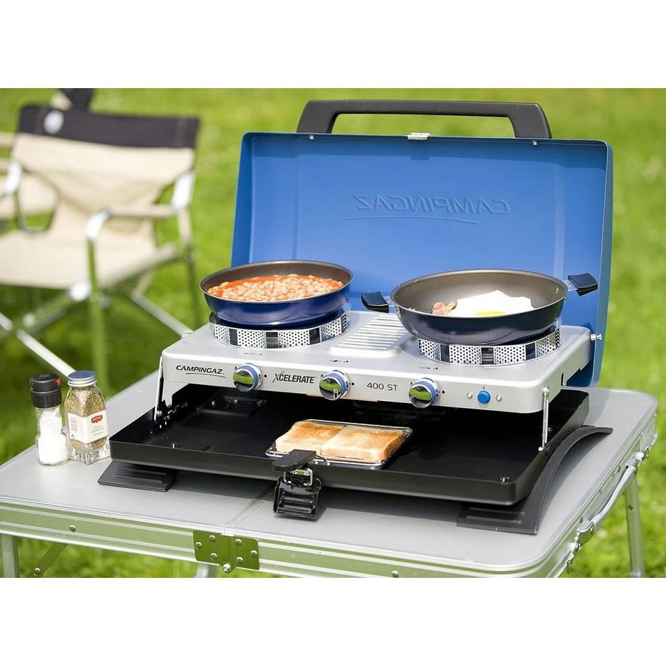Campingaz Xcelerate™ 400ST Double Burner Stove And Toaster 5 Campingaz Xcelerate™ 400ST Double Burner Stove And Toaster - Image 5