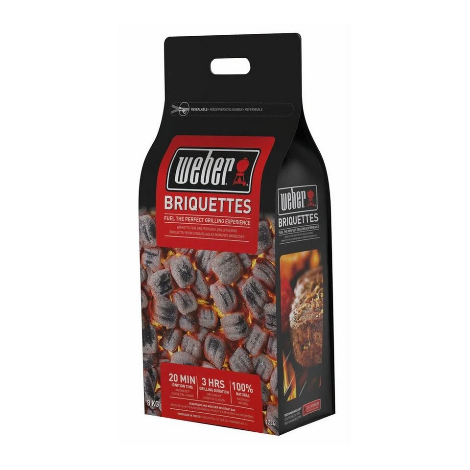 Weber Briquettes 8kg 1 Weber Briquettes 8kg