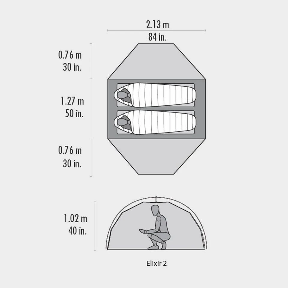 MSR Elixir™ 2 Tent 2 MSR Elixir™ 2 Tent - Image 2