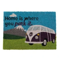 Quest Heavy Duty Coir 'Happiness Is Going Away In A Camp -Outdoor Camping Supplies Store go 326950 z