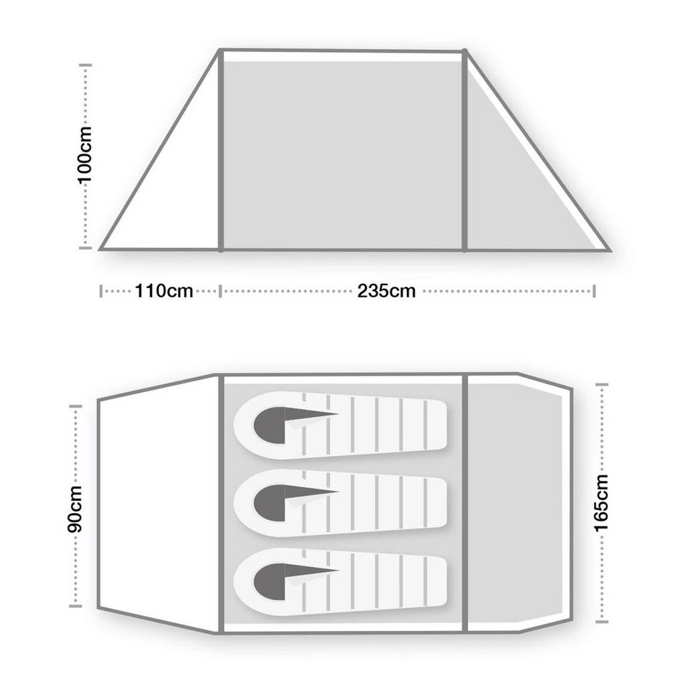 Wild Country Hoolie Compact 3 Tent 2 Wild Country Hoolie Compact 3 Tent - Image 2