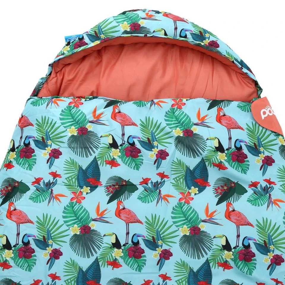 Pod Kid's Flamingo Sleeping Bag 8 Pod Kid's Flamingo Sleeping Bag - Image 8